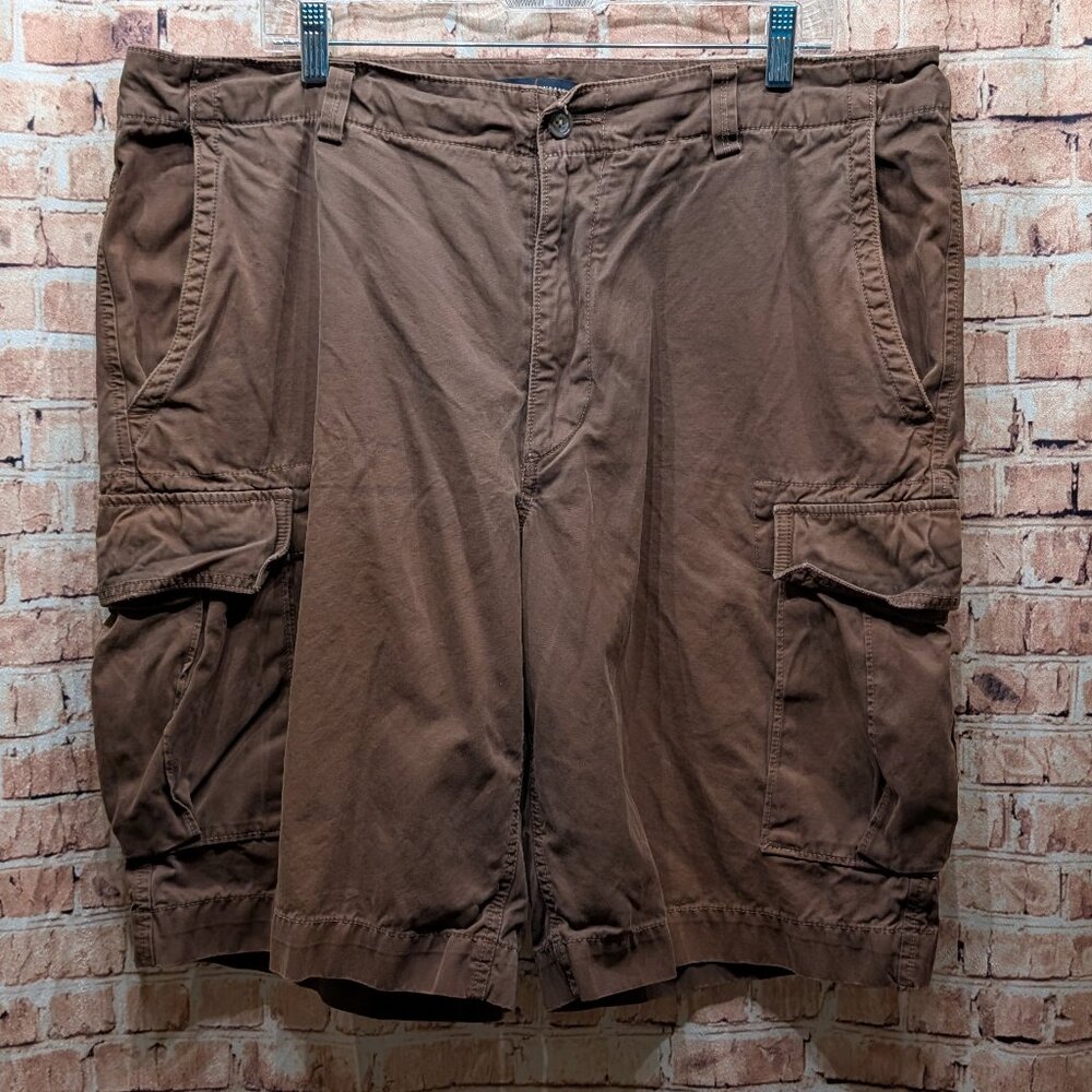 Banana Republic Cargo Shorts 100% Cotton Brown Size 38